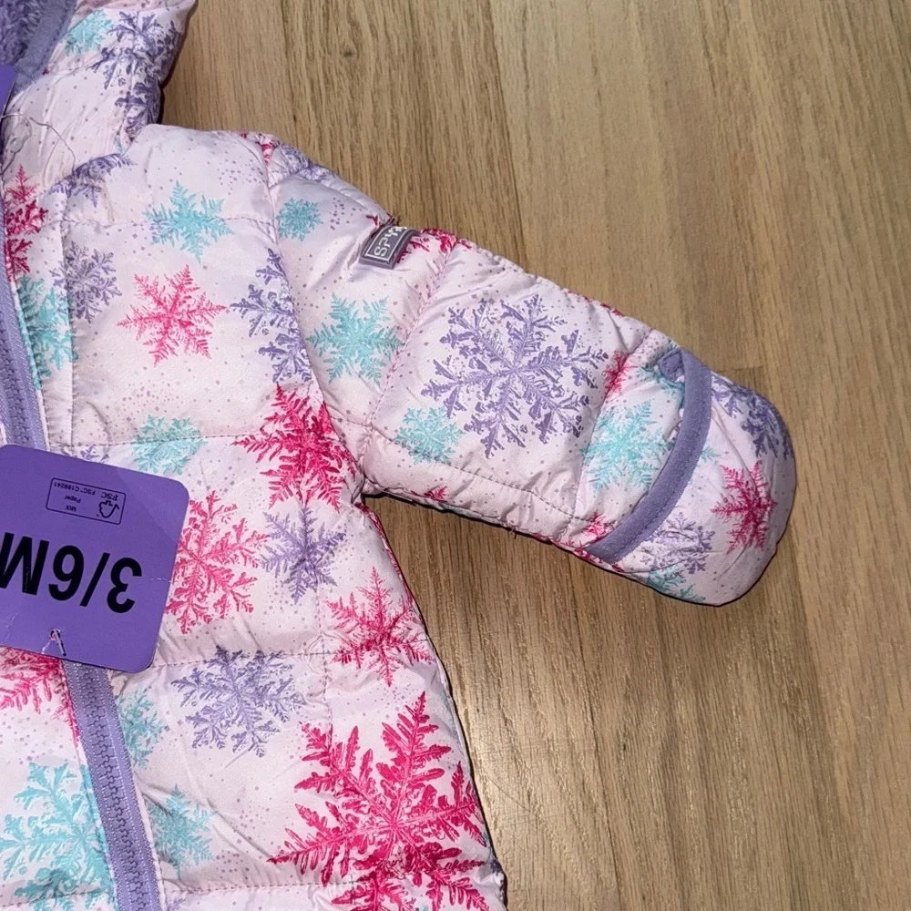 Spyder Pink and Purple Kids One Piece
